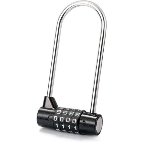 Cadenas à Combinaison Master Lock Cadenas NuméRique à Mot De Passe Serrure à Combinaison à 4 Chiffres Pour Gymnase, éCole, Casiers De Travail, ClôTures, Moraillons, Remises, BoîTes à Outils