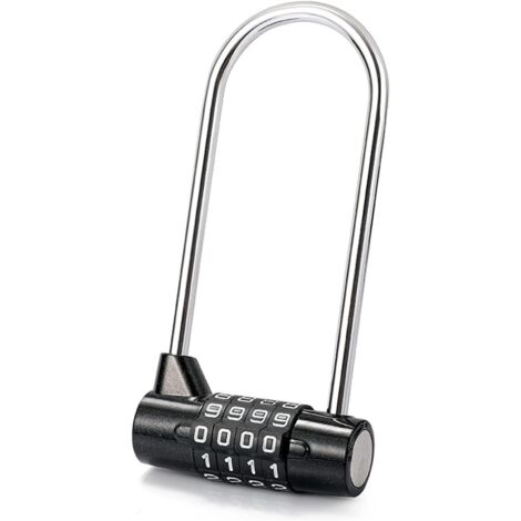 Cadenas à Combinaison Master Lock Cadenas NuméRique à Mot De Passe Serrure à Combinaison à 4 Chiffres Pour Gymnase, éCole, Casiers De Travail, ClôTures, Moraillons, Remises, BoîTes à Outils