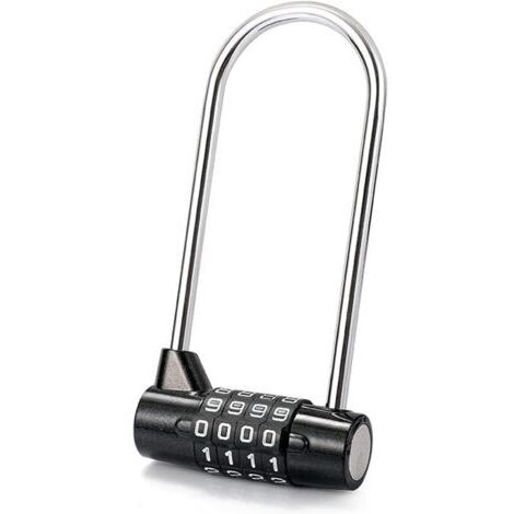 Cadenas à Combinaison Master Lock Cadenas NuméRique à Mot De Passe Serrure à Combinaison à 4 Chiffres Pour Gymnase, éCole, Casiers De Travail, ClôTures, Moraillons, Remises, BoîTes à Outils