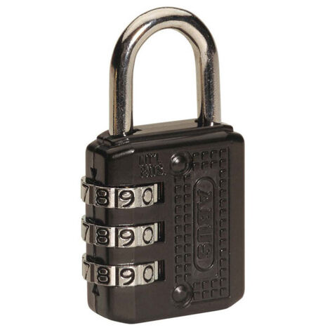 Cadenas A Combinaison Noir 715/20 Abus 20mm