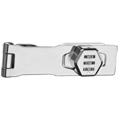 Cadenas à combinaison pour armoire, verrou antivol sans perçage pour tiroir, armoire de rangement/réfrigérateur