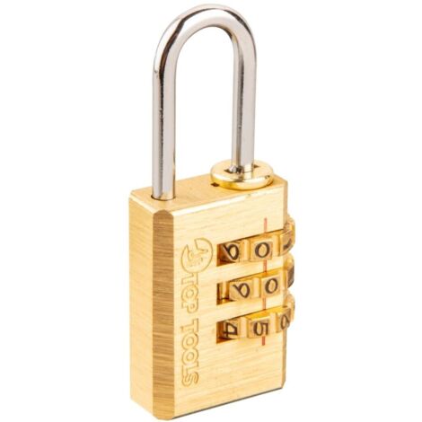 Cadenas à combinaison pour bagages de 21 mm, code à 3 chiffres