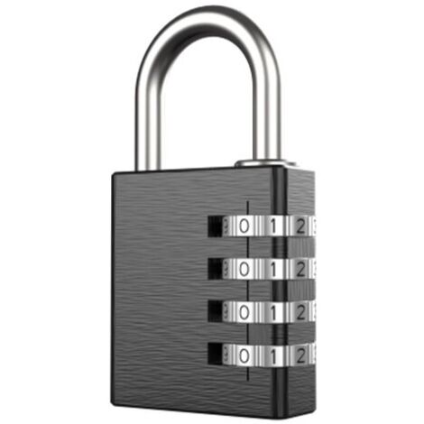 Cadenas à combinaison RS PRO en Aluminium, anse Ø 6mm ( Prix pour 1 )