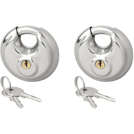 Cadenas À Disque Ø70mm 2 Pièces Assortie De Même Façon