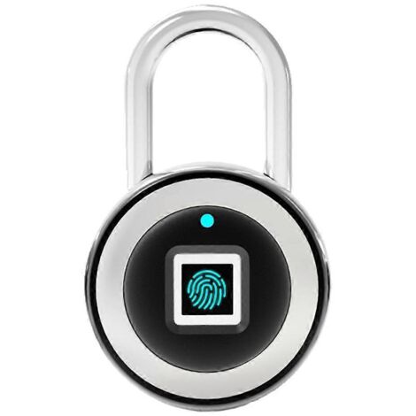 Cadenas à empreinte digitale en acier inoxydable utilisable sur sac à dos, armoire et bureau