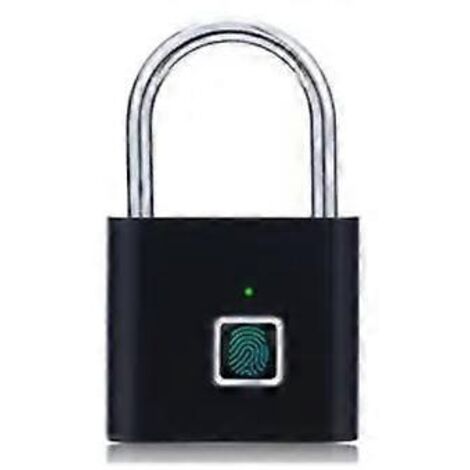 Cadenas à empreinte digitale sans clé, étanche et antivol, cadenas intelligent à empreinte digitale - Serrure de sécurité