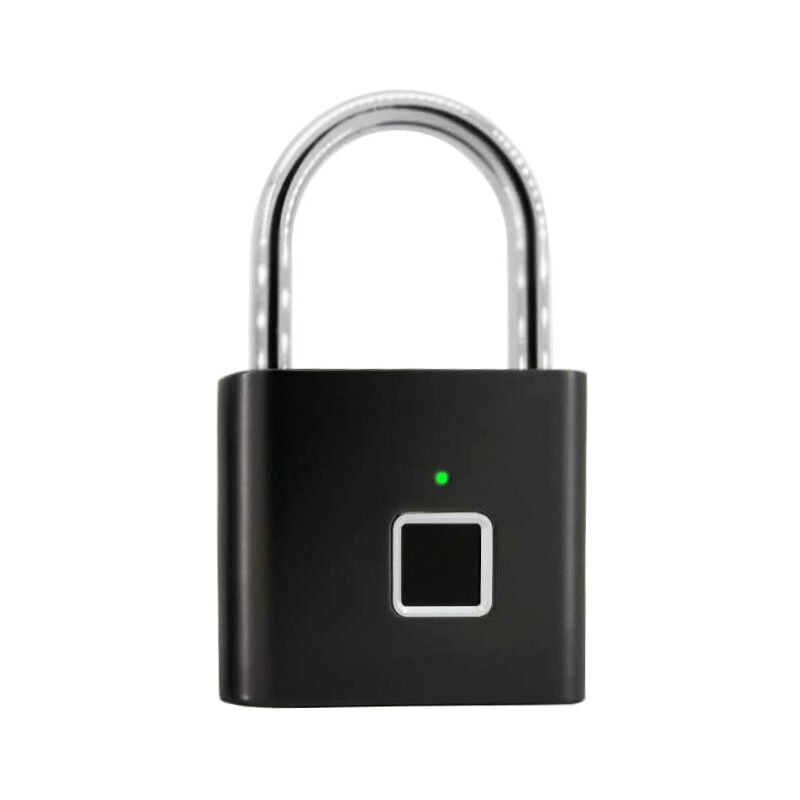 Ensoleille - Cadenas à empreintes digitales, Bluetooth Lock app Déverrouillage, cadenas intelligent, serrure biométrique sans clé adaptée pour sac à