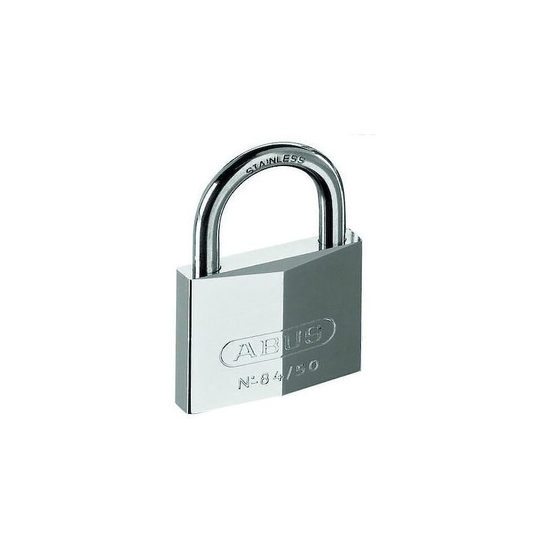 Cadenas à clé 84IB/50 laiton - Largeur du coffre : 48 mm - Hauteur de l'anse : 24.5 mm Abus