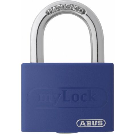Cadenas ABUS ABVS50005 bleu avec serrure à clé D35700