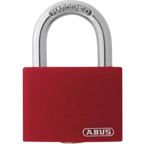 Cadenas ABUS ABVS50011 rouge avec serrure à clé D35972