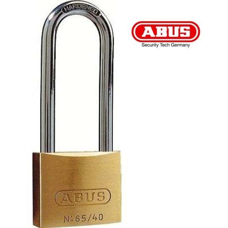 Abus - Cadenas 65/50 Haute Anse 8cm Classik Laiton