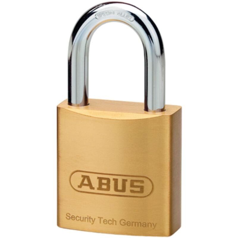 Cadenas à cylindre 86TI/55 sans cylindre, corps de serrure L.55mm Titalium - 58500 - Abus