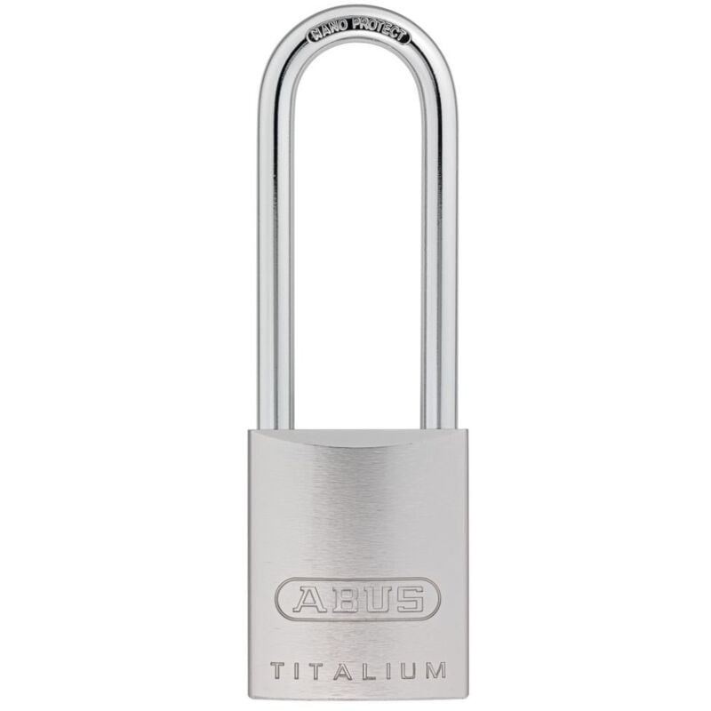 Abus - Cadenas Titalium 86Ti 80 pour demi-cylindre version haute anse