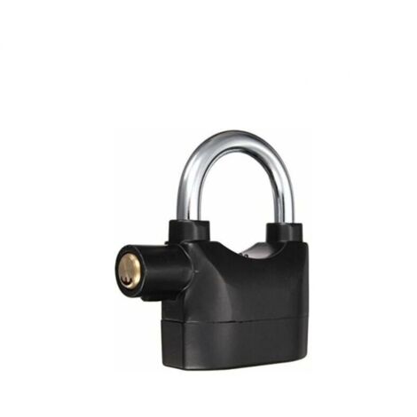 Cadenas alarme avec sirène sécurité vélo moto cadenas noir