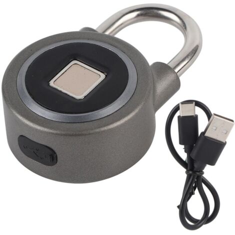 Cadenas antivol intelligent à empreintes digitales, sans clé, étanche, Bluetooth, contrle par application, sécurité
