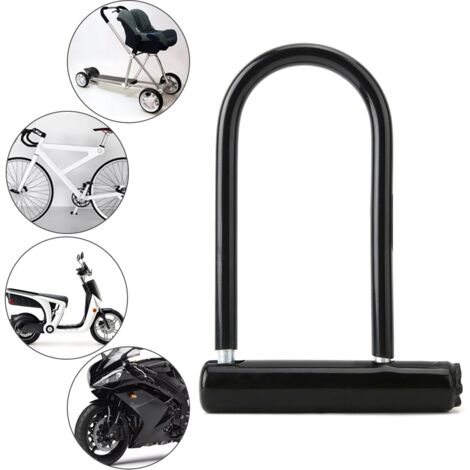 Cadenas antivol renforcé en zinc pour vélo, moto et scooter