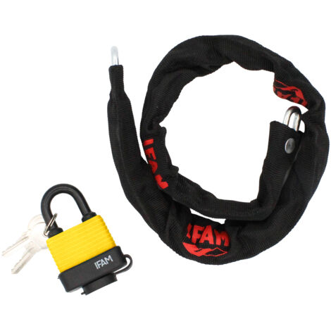 Cadenas avec chaîne de vélo 6x1000mm berlin 000964 ifam