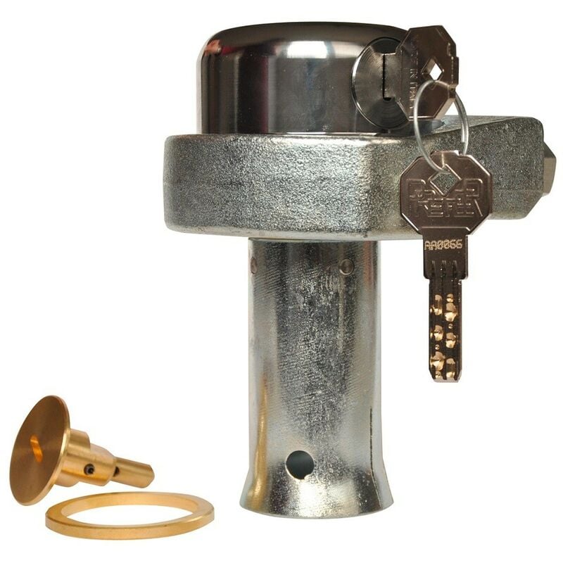 Cadenas Bell Prefer wl 10 en acier avec 2 clés profil européen et accessoires - Salon