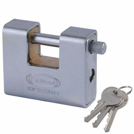 Cadenas blindé de 90 mm pour volets puissants