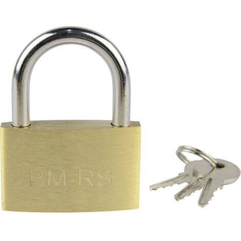 Cadenas Brüder Mannesmann M 413-40 or-jaune avec serrure à clé W69396