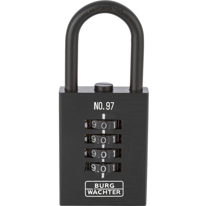 Burg Wächter Numero 97 40 SB Cadenas 40 mm avec serrure à combinaison