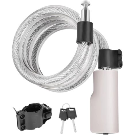 Cadenas Chaîne pour Vélo - Antivol Câble Anti-Vol Sécurité