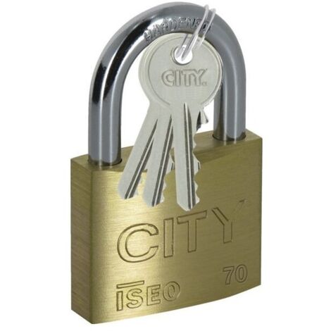 Cadenas city 70 anse acier 2 cles