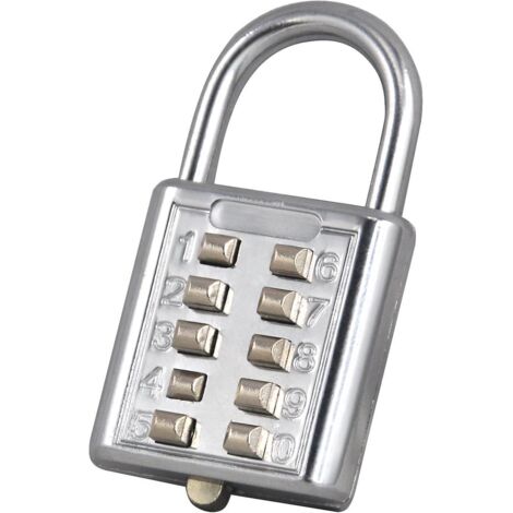 cadenas  Combinaison De 10 Chiffres 38 Mm