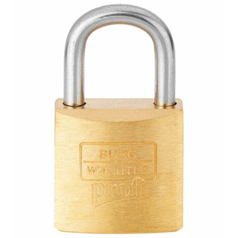 Cadenas cylindrique NIRO 116 30 Corps verrou-B.30mm laiton (Par 10)