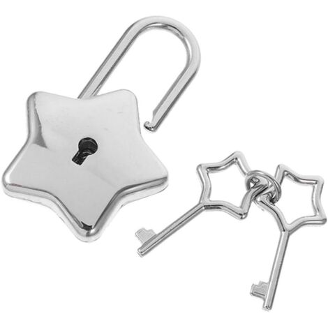 cadenas d coratif en forme d toile avec cl s cadenas en m