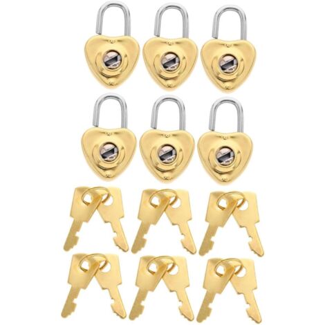 cadenas d coratif en forme de c ur mini cadenas en m tal dor