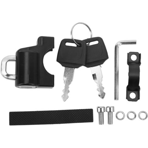 Cadenas de Casque de Moto Multifonction Antivol Sécurité pour Accessoires Motos