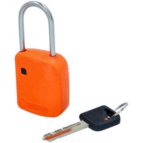 Cadenas de condamnation, orange, métal, 38 mm KS Tools
