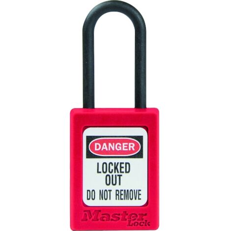 Cadenas de consignation S32 électrique - 38 mm - rouge - MASTER LOCK