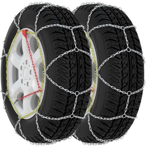 Cadenas de nieve para SUV 4x4 2 unidades 16 mm tamaño 390