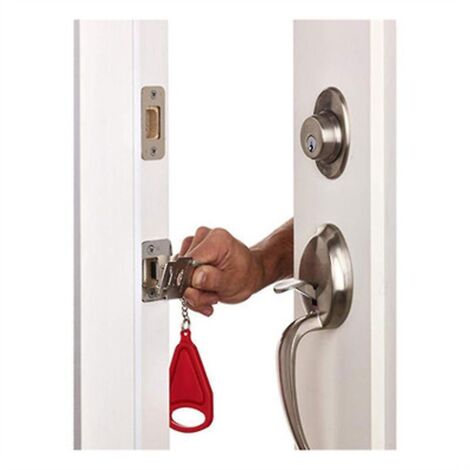 Cadenas de porte portable à sécurité renforcée pour les voyages et les résidences domestiques