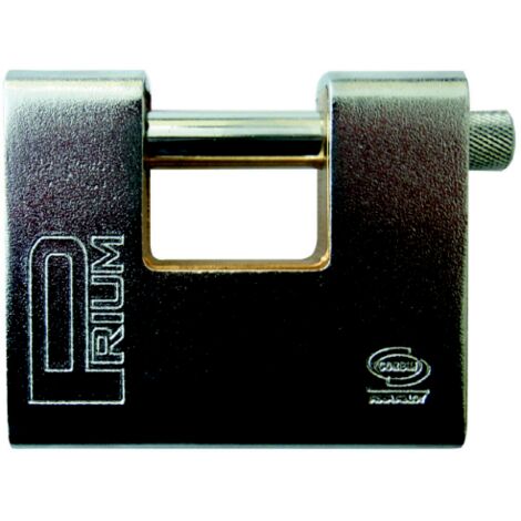 Cadenas de sA curitA  blindA  Corbin arceau en acier chromA  90 mm