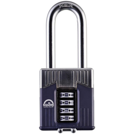 Cadenas de sécurité à anse haute et à code SQUIRE Warrior 55