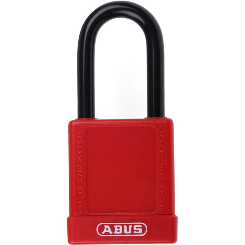 Rs Pro - Cadenas de sécurité abus en Aluminium, Acier, ø anse 6.5mm ( Prix pour 1 )