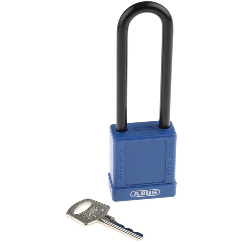 Rs Pro - Cadenas de sécurité abus en Aluminium, Acier, ø anse 6.5mm ( Prix pour 1 )