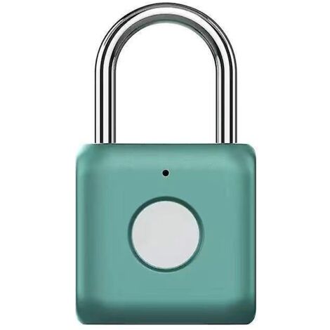 cadenas D'empreintes Digitales, Serrure De Casier Lectrique Pour Casier De Gymnase, Casier D'cole, Bagages Vert