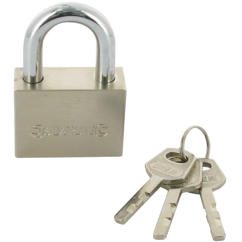 Silverline - cadenas en acier 50 mm 595754
