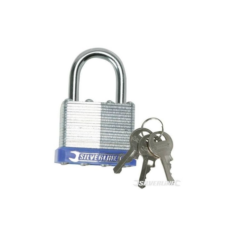 Silverline - cadenas en acier laminé 50 mm 704400