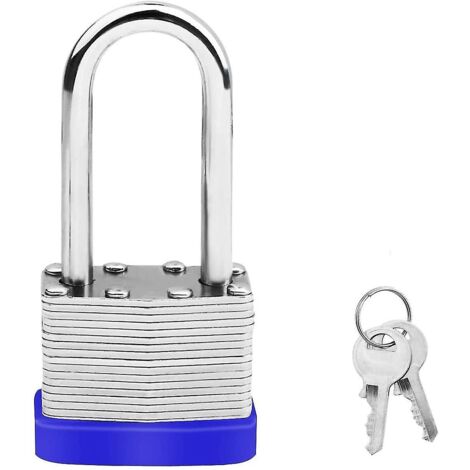 Cadenas en fer, ingénierie industrielle, résistant à la poussière pour l'extérieur, cadenas domestique à mille couches.