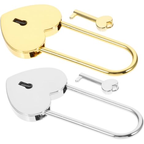 cadenas en forme de c ur avec cl cadenas s curis pour