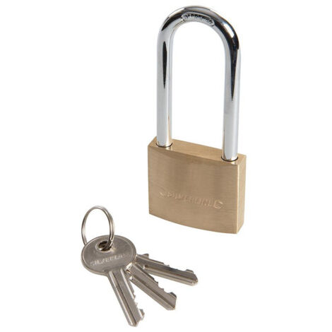 CADENAS EN LAITON À ANSE LONGUE 40 MM SILVERLINE MSS03L