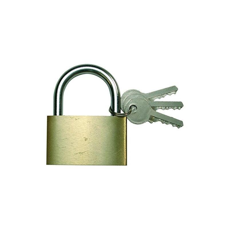 Bgs Technic - cadenas en laiton massif, 50 mm