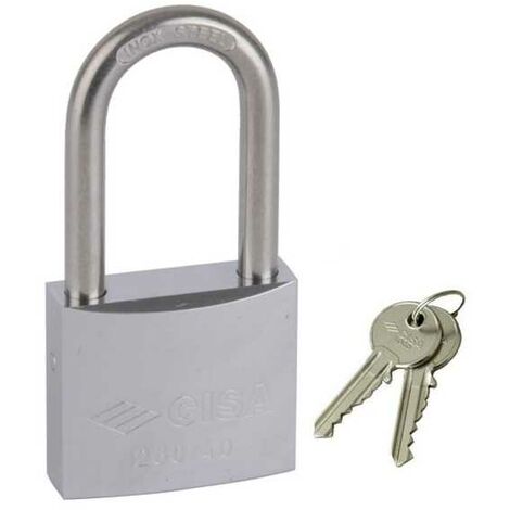 Cadenas en laiton mm 40 Arc inox Long 26021 Cisa