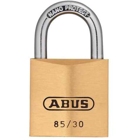 Cadenas en laiton série 85 à clé identique