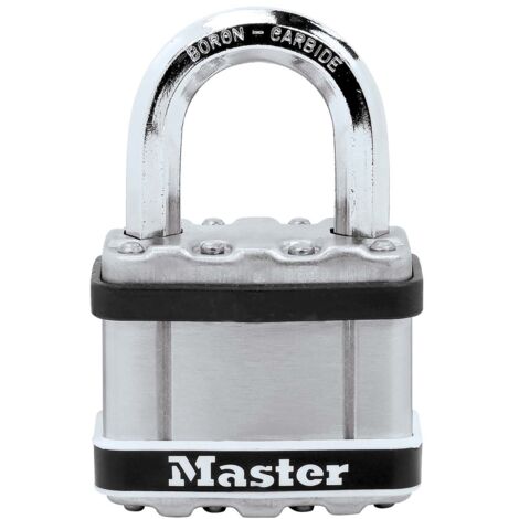 Cadenas Excell Inox 50mm à clé MASTERLOCK - M5STS